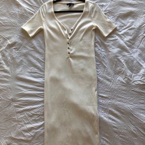 Forever 21 Cream Maxi Dress